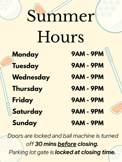 Summer Hours
